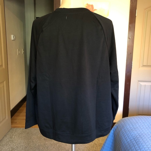 NWT 1X available; Rae Dunn candy coma sweatshirt; black - Picture 2 of 5